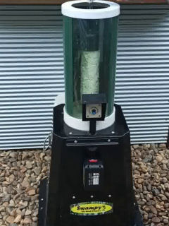 Click to view an 8 Mb video of the "Swampy" process.